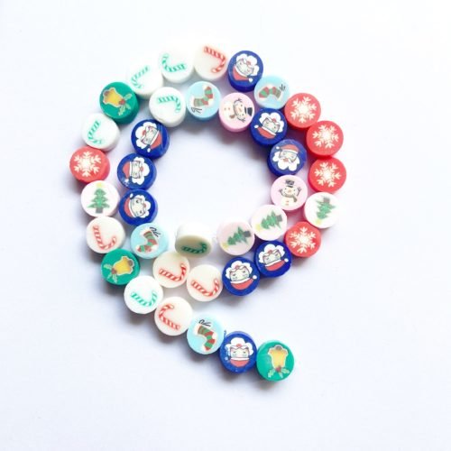 Fimo Christmas Beads