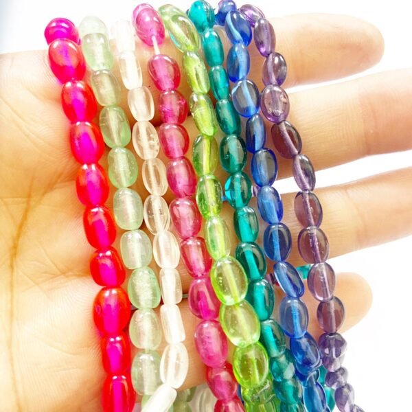 Colourful Oval Beads - Image 2
