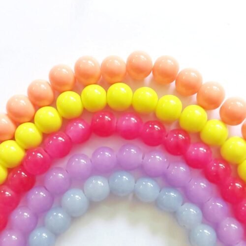 8 MM Marble Beads - 2