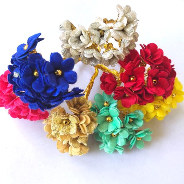 Fabric Flower Bunches