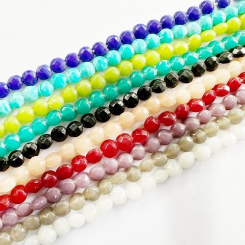 Octagon Diamond Stone Beads