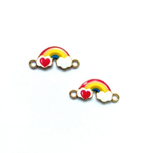 Enamel Rainbow Charms