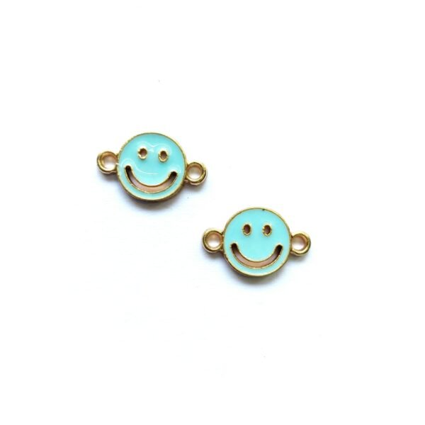 Enamel Smiley Charms