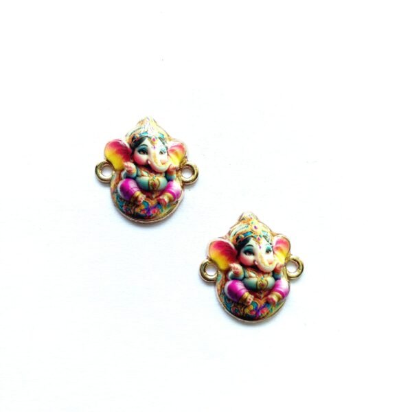 3D Metal Ganesha Charms 2