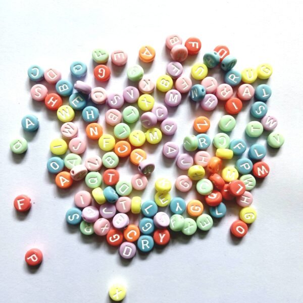 Pastel Font Beads