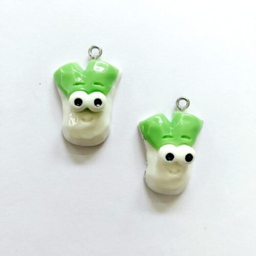 Polymer Clay Green Onion