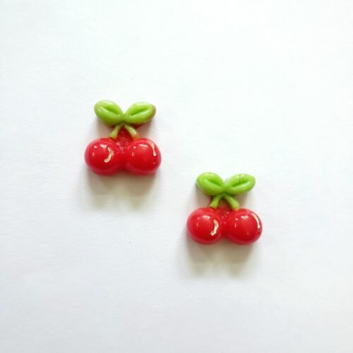 Polymer Clay Cherry Beads