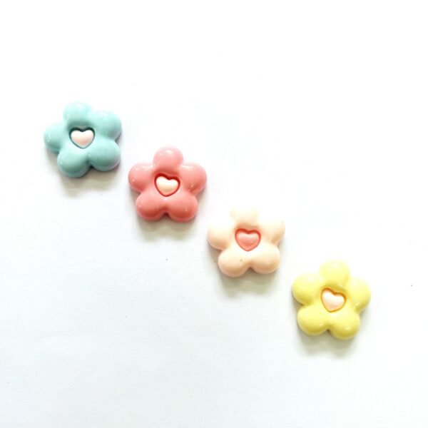 Polymer Clay Flower Beads