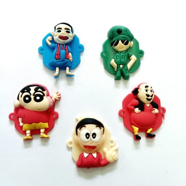 Rubber 3D Cartoon Charms