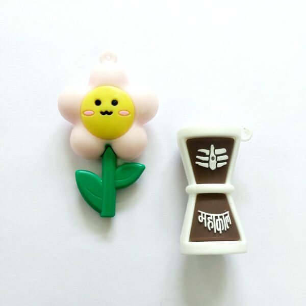 Rubber 3D Pendant 6