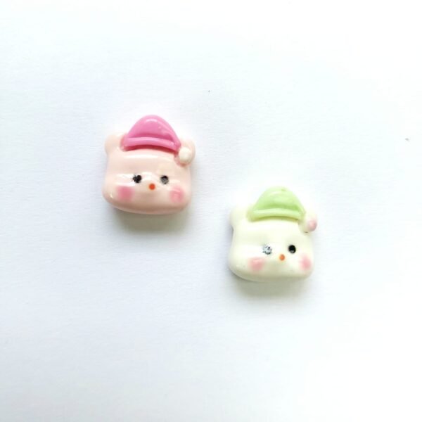 Polymer Clay Teddy Face