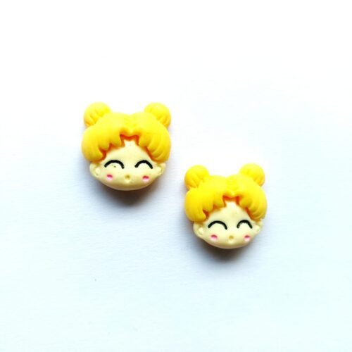 Polymer Clay Doll Face Beads