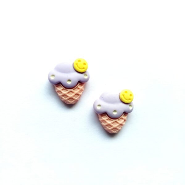 Polymer Clay Ice Cream Cone Beads