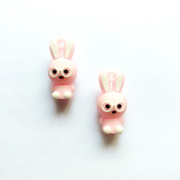 Rubber 3D Mini Rabbit