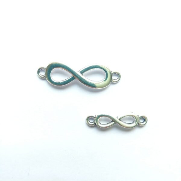 Silver Infinity Charms