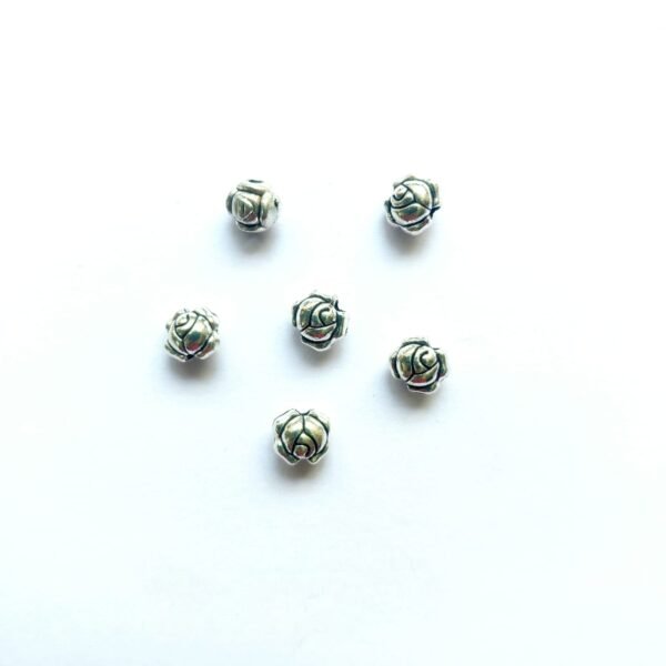 Mini Rose Spacer Beads