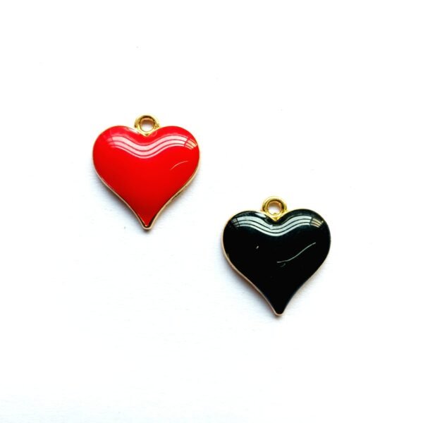 Enamel Heart Pendant 2