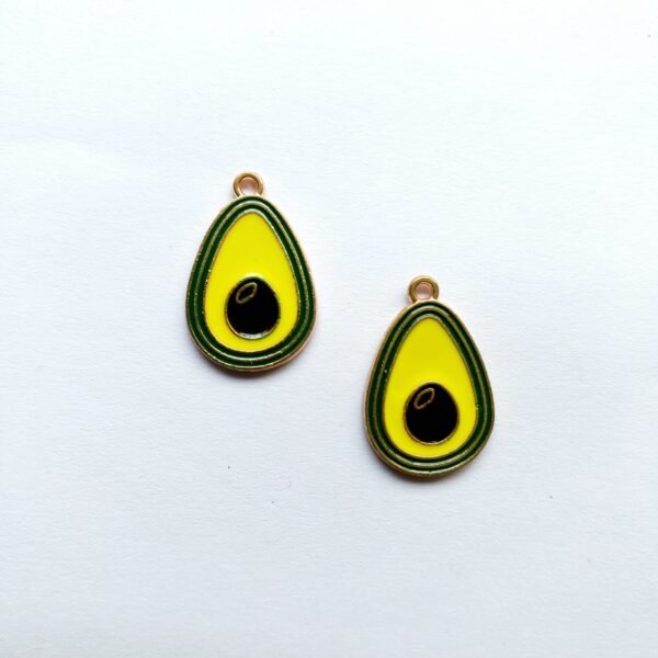 Enamel Avocado Pendant