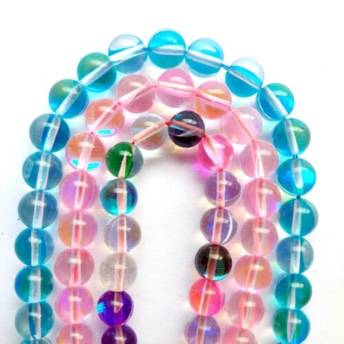 Mermaid Transparent Glass Beads