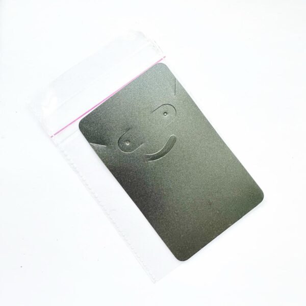 Jewelry Packing Card Black