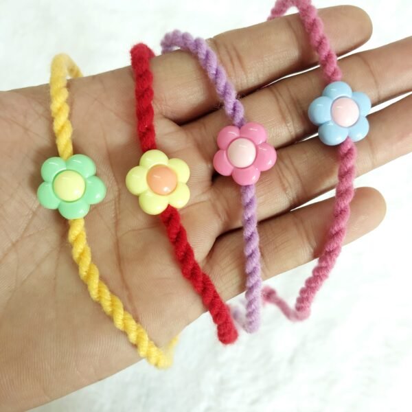 Kids Rakhi - Flower - Image 3