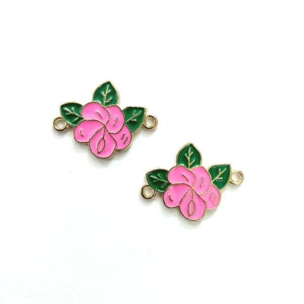 Enamel Flower Charms 113