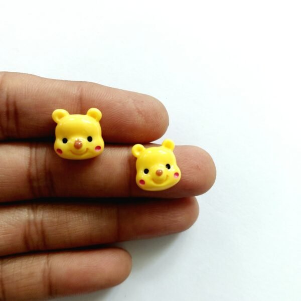 Polymer Clay Pooh Head - Image 2