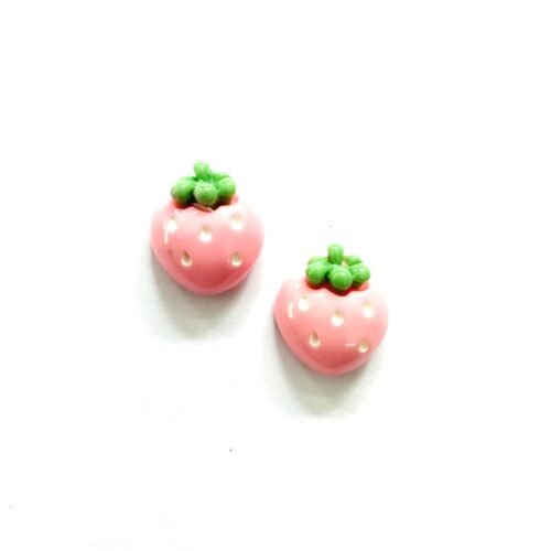 Polymer Clay Pink Strawberry