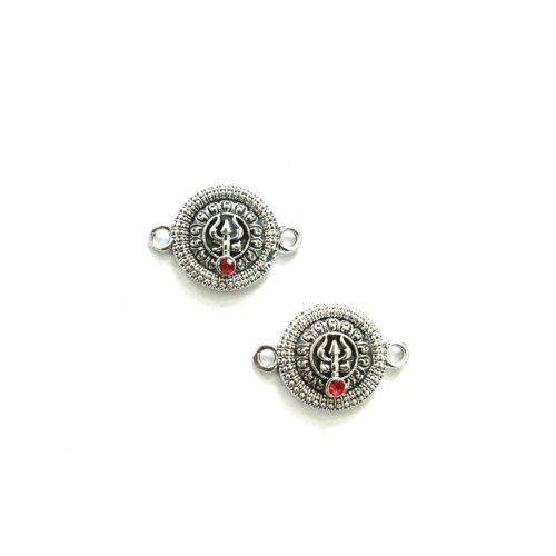 Silver Trishool Charms