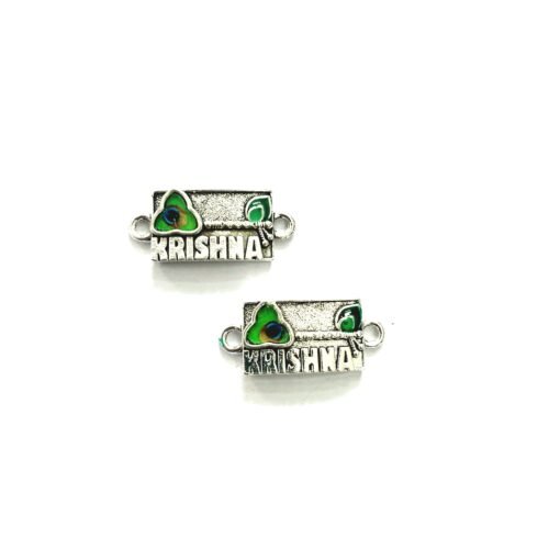 Silver Krishna Charms 2
