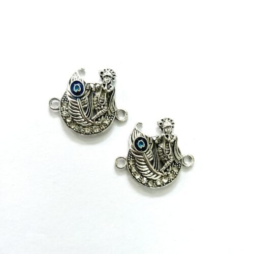 Silver Krishna Charms 3