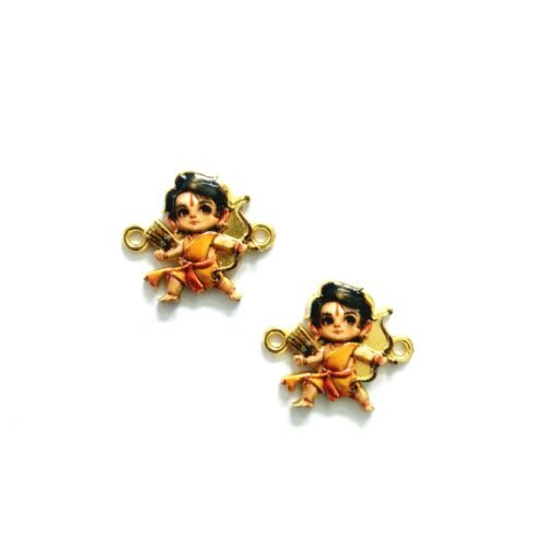 3D Metal Ram Lalla Charms
