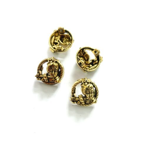 Golden Krishna Charms