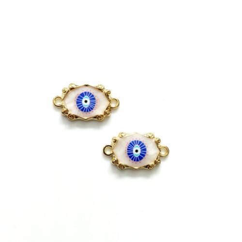 Golden Evil Eye Charms 2