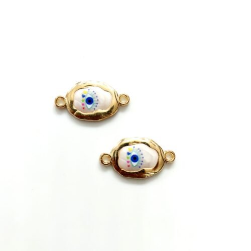Golden Evil Eye Charms 1