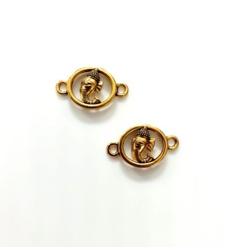 Golden Ganesha Charms