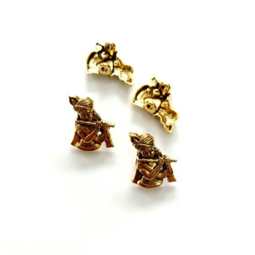Golden Krishna Charms 1