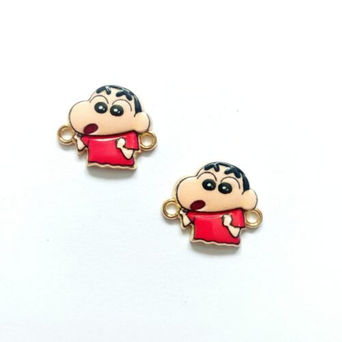 3D Metal Shin chan Charms