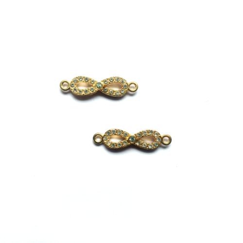 Diamond Studded Infinity Charms