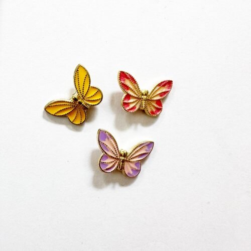 Enamel Butterfly Spacer