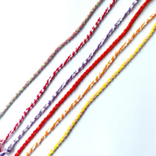 Colorful Twisted Thread