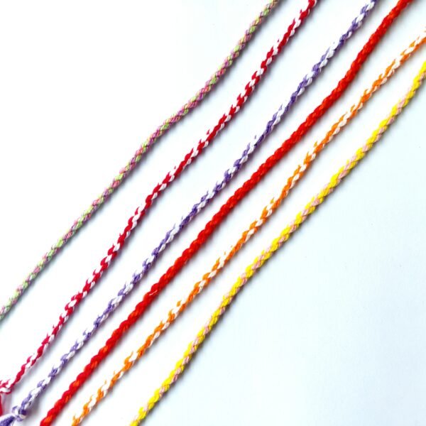 Colorful Twisted Thread