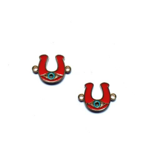 Enamel Horseshoe Charms