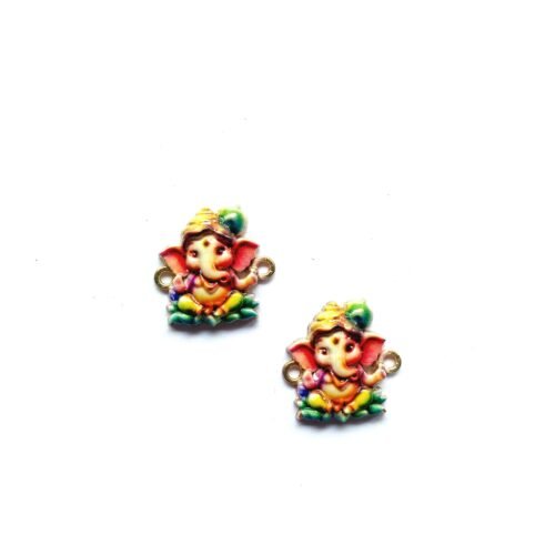 3D Metal Ganesha Charms 45