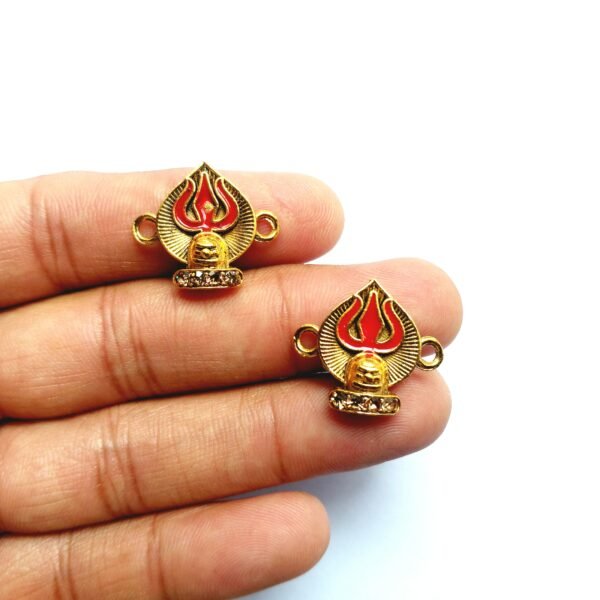 Diamond Studded Shivalinga Charms - Image 2