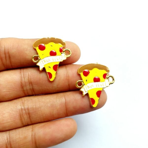 Enamel Pizza Slice Charms - Image 2