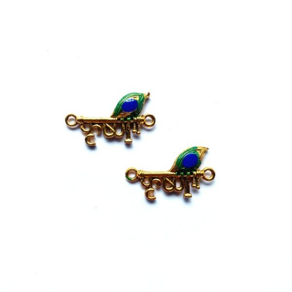 Enamel Krishna Flute Charms
