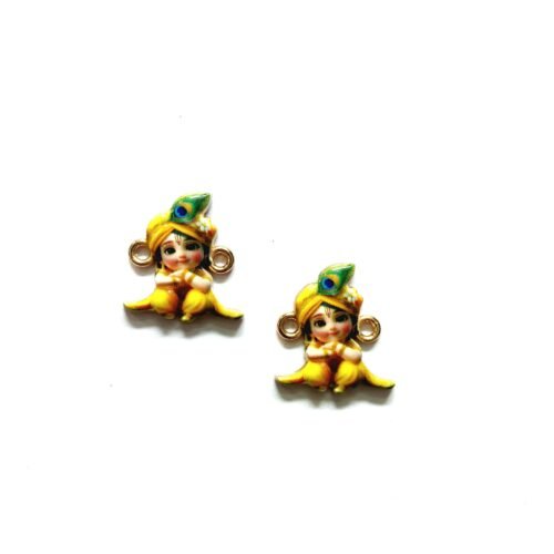 3D Metal Krishna Charms 55