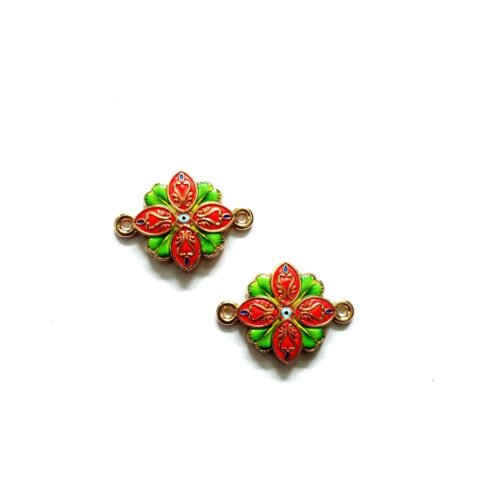 3D metal Flower Charms 33