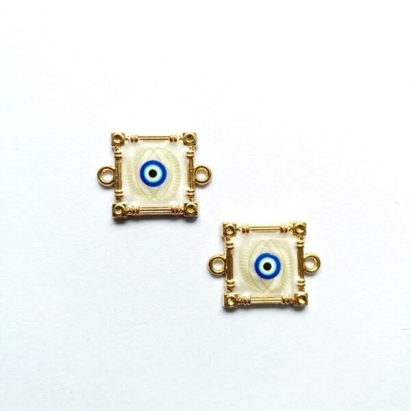 Square Evil Eye Charms